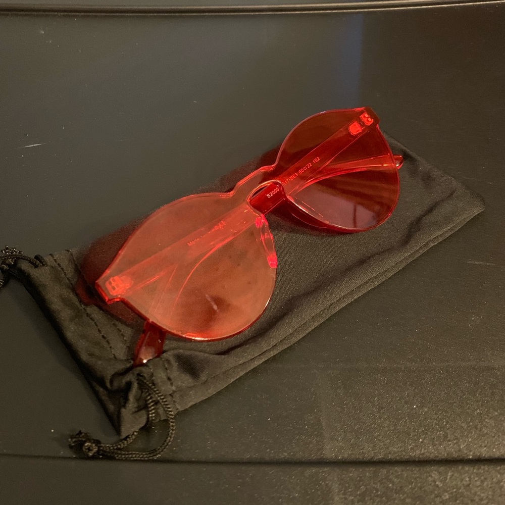 Clear Red Shades
